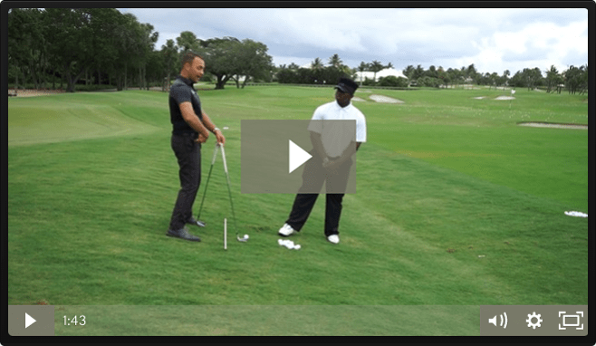 Playing Golf: Ball Below Feet, What Should You Do?