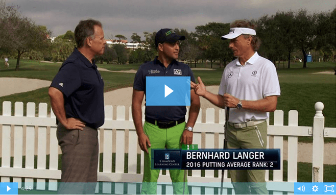 Bernhard Langer and AXYS Golf On The Golf Channel